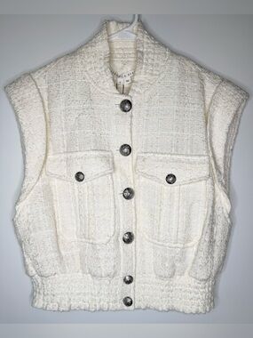 Veronica Beard Anastasia Tweed Vest
